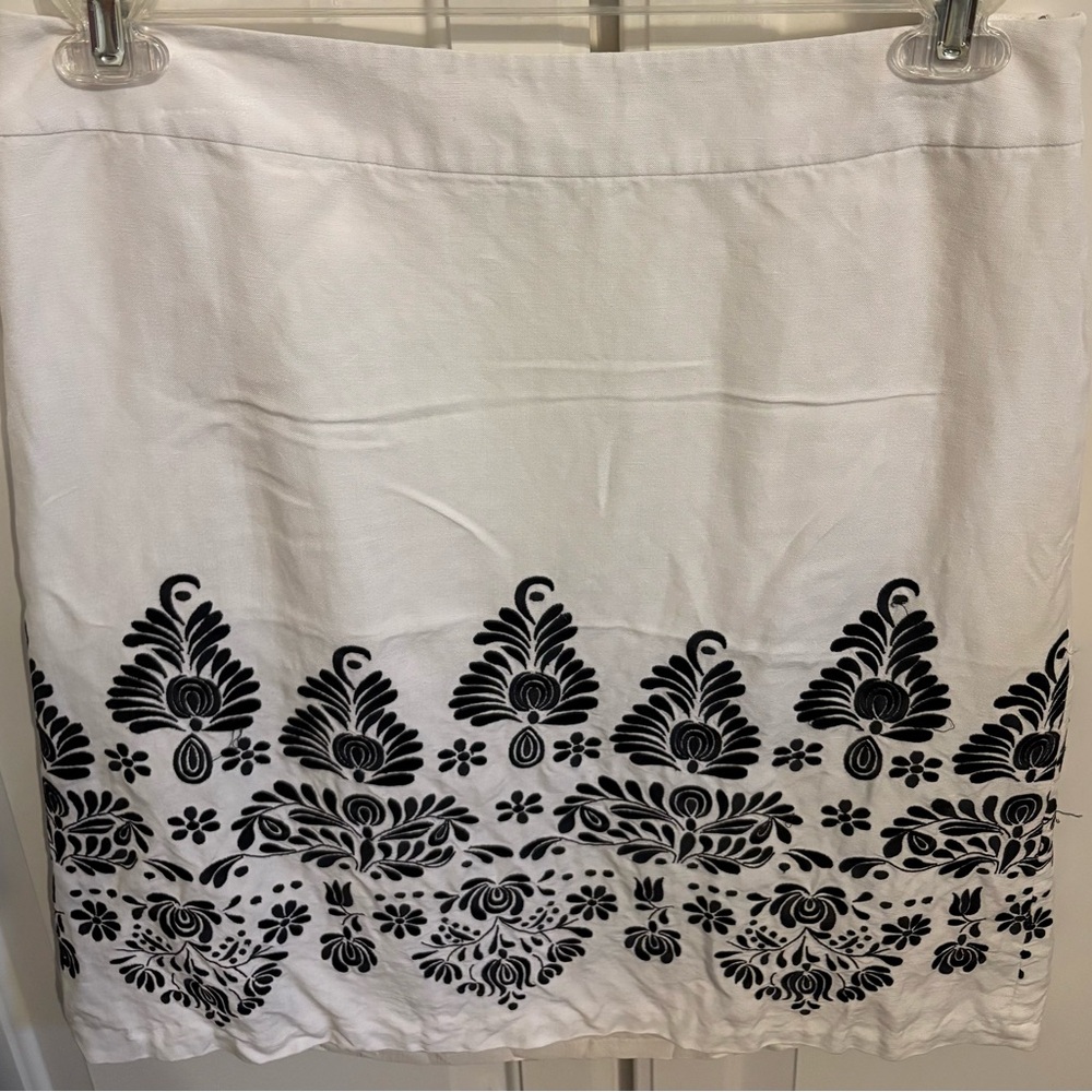 LOFT linen skirt